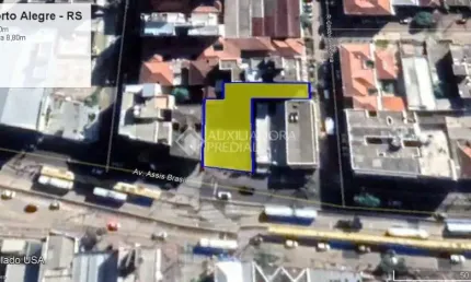 Terreno comercial à venda na Rua Cristóvão Pereira, 40, Passo da Areia, Porto Alegre, 833 m2 por R$ 3.500.000