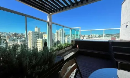 Cobertura com 4 quartos à venda na rua buenos aires, 55, jardim botânico, porto alegre, 145 m2 por r$ 1.580.000