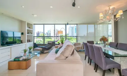 Apartamento com 3 quartos à venda na rua primeiro de janeiro, 150, três figueiras, porto alegre, 130 m2 por r$ 2.279.000