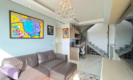 Cobertura com 3 quartos à venda na rua coronel massot, 214, cristal, porto alegre, 150 m2 por r$ 825.000