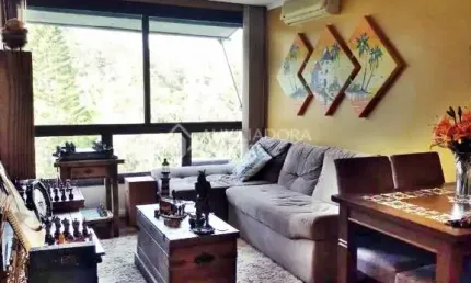 Apartamento com 2 quartos à venda na avenida fábio araújo santos, 1381, nonoai, porto alegre, 60 m2 por r$ 299.000