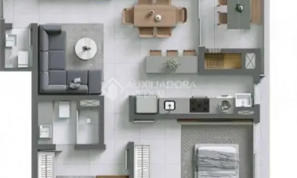 Apartamento com 2 quartos à venda na rua atanásio belmonte, 236, boa vista, porto alegre, 80 m2 por r$ 1.076.242