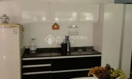 Casa em condomínio fechado com 3 quartos à venda na Rua Erechim, 293, Nonoai, Porto Alegre, 158 m2 por R$ 550.000