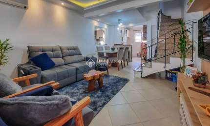 Casa em condomínio fechado com 2 quartos à venda na Rua Treze de Maio, 630, Rio Branco, Canoas, 103 m2 por R$ 279.500