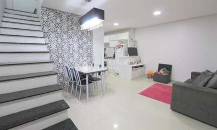 Casa em condomínio fechado com 3 quartos à venda na Rua Amarílis, 114, Chácara das Rosas, Cachoeirinha, 120 m2 por R$ 349.000