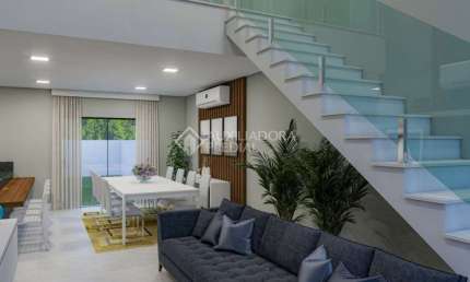 Casa em condomínio fechado com 3 quartos à venda na Avenida Luigi Lucchese, 440, Loteamento Jardim Timbaúva, Gravataí, 159 m2 por R$ 1.180.000