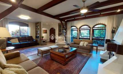 Casa em condomínio fechado com 3 quartos à venda na Rua Inhanduí, 252, Cristal, Porto Alegre, 309 m2 por R$ 1.600.000