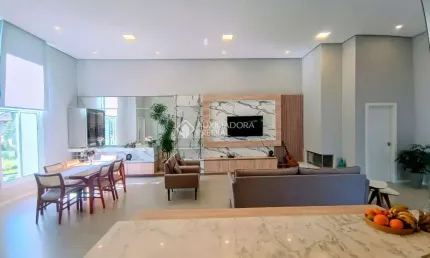 Casa em condomínio fechado com 3 quartos à venda na Avenida Senador Salgado Filho, 8500, Querência, Viamão, 172 m2 por R$ 1.250.000