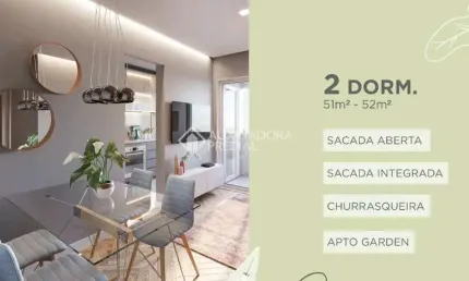 Apartamento com 2 quartos à venda na rua dois de novembro, 341, centro, viamão, 51 m2 por r$ 260.000