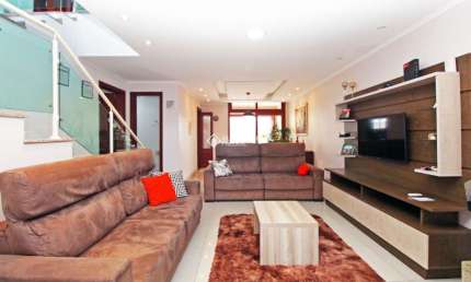 Casa em condomínio fechado com 4 quartos à venda na Rua Ângelo Raphael Frizzo, 95, Mário Quintana, Porto Alegre, 216 m2 por R$ 920.000