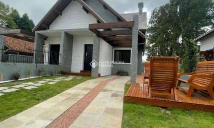 Casa com 3 quartos à venda na Rua Luís Gali, 377, Parque das Hortênsias, Canela, 111 m2 por R$ 1.295.000