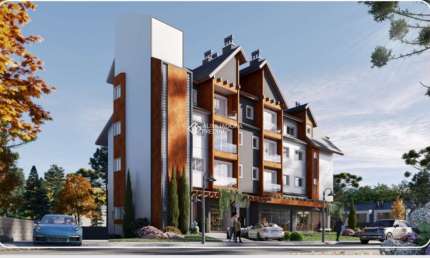 Apartamento com 1 quarto à venda na Rua Emílio Leobet, 1510, Avenida Central, Gramado, 56 m2 por R$ 796.156