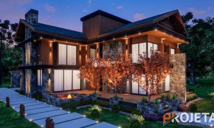 Casa em condomínio fechado com 4 quartos à venda na RS 235, KM 32, 21, Aspen Mountain, Gramado, 384 m2 por R$ 8.900.000