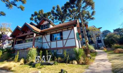 Apartamento com 1 quarto à venda na Rua Antônio Accorsi, 428, Bavaria, Gramado, 52 m2 por R$ 859.000