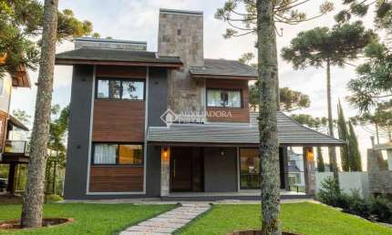 Casa em condomínio fechado com 4 quartos à venda na ERS-235 KM 32 QUADRA F LOTE 7, 7, Aspen Mountain, Gramado, 520 m2 por R$ 8.200.000