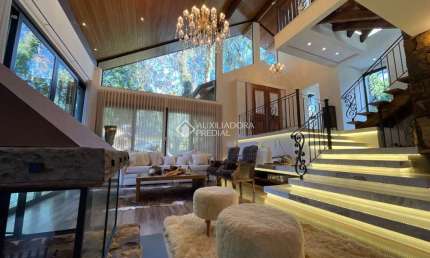 Casa em condomínio fechado com 4 quartos à venda na Laurindo Comiotto, 1450, Floresta, Gramado, 361 m2 por R$ 5.380.000