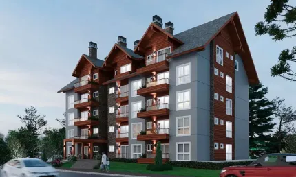 Apartamento com 1 quarto à venda na Rua Parobé Linha Nova, 650, Avenida Central, Gramado, 65 m2 por R$ 690.000