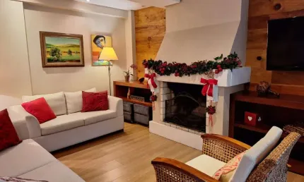 Casa em condomínio fechado com 3 quartos à venda na da ladeira, 385, planalto, gramado, 161 m2 por r$ 1.200.000
