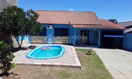 Casa em condomínio fechado com 3 quartos à venda na BARRA DO RIBEIRO, 441, Bom Fim, Guaíba, 90 m2 por R$ 380.000
