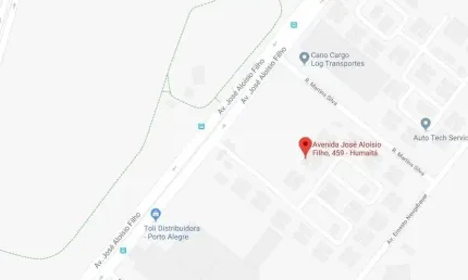Terreno em condomínio fechado à venda na Avenida José Aloísio Filho, 459, Humaitá, Porto Alegre, 2050 m2 por R$ 1.010.000