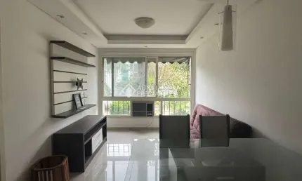 Apartamento com 2 quartos à venda na avenida fábio araújo santos, 1391, nonoai, porto alegre, 60 m2 por r$ 250.000