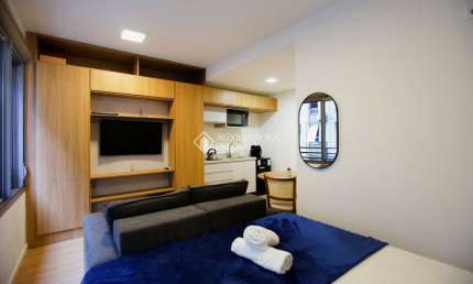 Apartamento com 1 quarto para alugar na Avenida João Pessoa, 731, Centro Histórico, Porto Alegre, 26 m2 por R$ 2.500