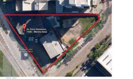 Terreno em condomínio fechado à venda na Avenida Érico Veríssimo, 1500, Menino Deus, Porto Alegre, 1610 m2 por R$ 6.000.000