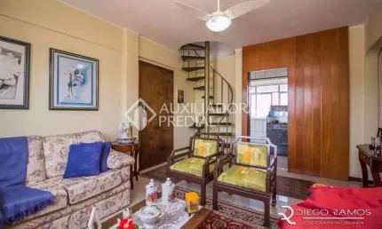Cobertura com 3 quartos à venda na Rua José de Alencar, 583, Menino Deus, Porto Alegre, 166 m2 por R$ 695.000