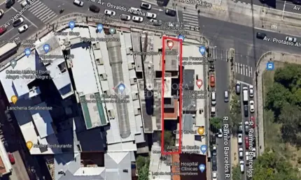Terreno comercial à venda na Avenida Osvaldo Aranha, 1439, Bom Fim, Porto Alegre, 273 m2 por R$ 2.500.000