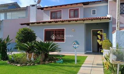 Casa em condomínio fechado com 4 quartos à venda na Rua Pau Brasil, 785, São Lucas, Viamão, 210 m2 por R$ 730.000
