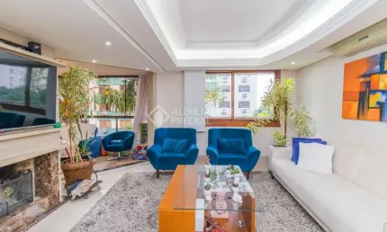 Apartamento com 3 quartos à venda na rua dário pederneiras, 16, petrópolis, porto alegre, 177 m2 por r$ 1.690.000