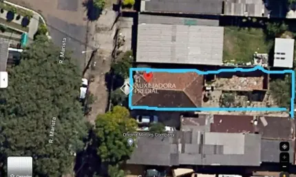 Terreno à venda na rua marista, 254, vila joão pessoa, porto alegre, 522 m2 por r$ 450.000