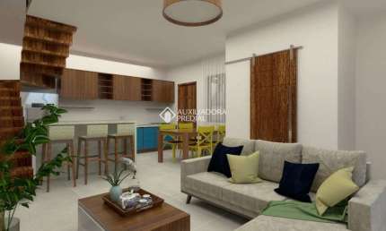 Casa em condomínio fechado com 3 quartos à venda na Rua Padre Anchieta, 151, Nossa Senhora das Graças, Canoas, 121 m2 por R$ 450.000