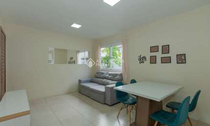 Casa em condomínio fechado com 2 quartos à venda na Irmã Maria Hiltgardis, 376, Olaria, Canoas, 55 m2 por R$ 280.000