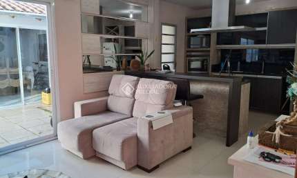 Casa em condomínio fechado com 2 quartos à venda na Irmã Maria Hiltgardis, 376, Olaria, Canoas, 100 m2 por R$ 415.000