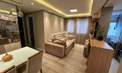 Apartamento com 2 quartos à venda na avenida santos ferreira, 4330, estância velha, canoas, 47 m2 por r$ 359.999