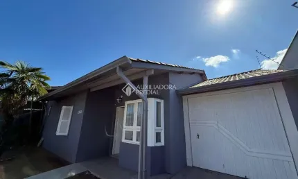 Casa em condomínio fechado com 3 quartos à venda na rua das araucárias, 1323, harmonia, canoas, 120 m2 por r$ 520.000