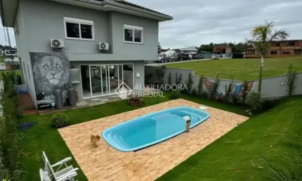 Casa em condomínio fechado com 4 quartos à venda na Estrada Sanga Funda, 1502, Sanga Funda, Nova Santa Rita, 215 m2 por R$ 1.690.000