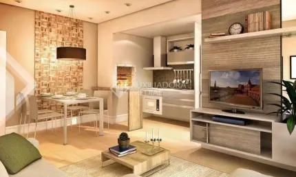 Apartamento com 2 quartos à venda na Avenida João Ferreira Jardim, 368, Parque Santa Fé, Porto Alegre, 65 m2 por R$ 219.000