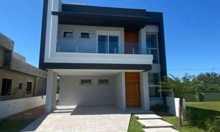 Casa em condomínio fechado com 3 quartos à venda na Rua Paraná, 175, São Vicente, Gravataí, 160 m2 por R$ 1.310.000