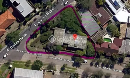 Terreno em condomínio fechado à venda na Rua Carlos Huber, 731, Três Figueiras, Porto Alegre, 230 m2 por R$ 3.980.000