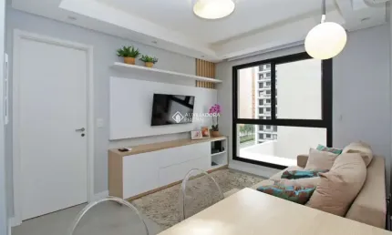 Apartamento com 1 quarto à venda na Rua São Josemaria Escriva, 669, Jardim do Salso, Porto Alegre, 41 m2 por R$ 490.000