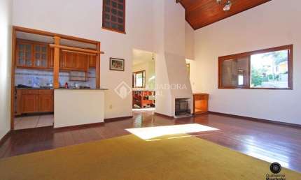 Casa em condomínio fechado com 4 quartos à venda na Rua Alcebíades Antônio dos Santos, 356, Nonoai, Porto Alegre, 383 m2 por R$ 1.065.000