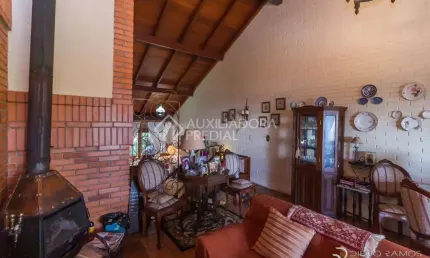 Casa em condomínio fechado com 5 quartos à venda na rua fernando osório, 740, teresópolis, porto alegre, 287 m2 por r$ 780.000