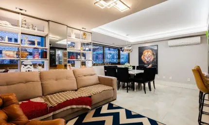 Apartamento com 3 quartos à venda na rua líbero badaró, 202, passo da areia, porto alegre, 198 m2 por r$ 1.650.000