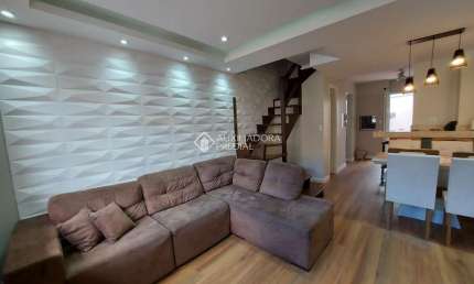 Casa em condomínio fechado com 2 quartos à venda na Rua Giobatta Giuseppe Petracco, 411, Vila Nova, Porto Alegre, 96 m2 por R$ 330.000