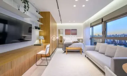 Apartamento com 1 quarto à venda na avenida da azenha, 123, azenha, porto alegre, 32 m2 por r$ 449.000