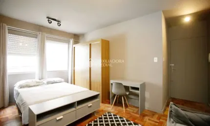Apartamento com 1 quarto à venda na Rua José de Alencar, 1263, Menino Deus, Porto Alegre, 30 m2 por R$ 219.000