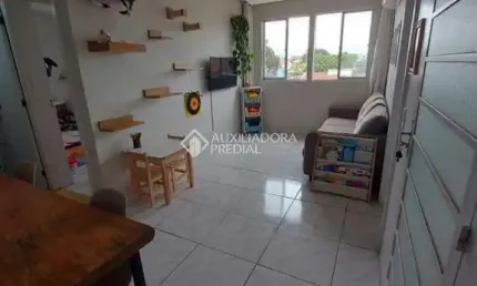 Apartamento com 3 quartos à venda na avenida engenheiro francisco rodolfo simch, 701, sarandi, porto alegre, 52 m2 por r$ 256.000