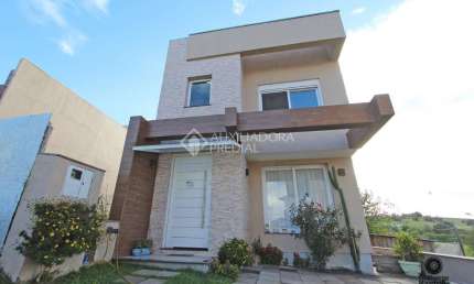 Casa em condomínio fechado com 3 quartos à venda na Rua Madre Clara, 1200, Mário Quintana, Porto Alegre, 143 m2 por R$ 850.000
